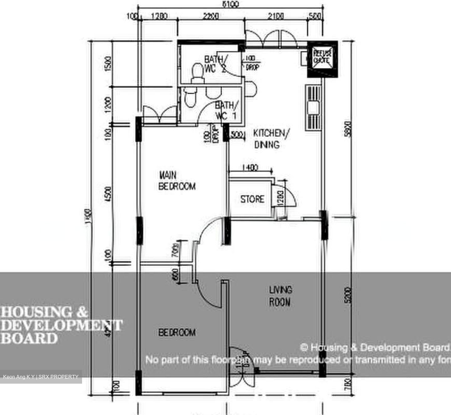 Blk 185 Bishan Street 13 (Bishan), HDB 3 Rooms #585012441